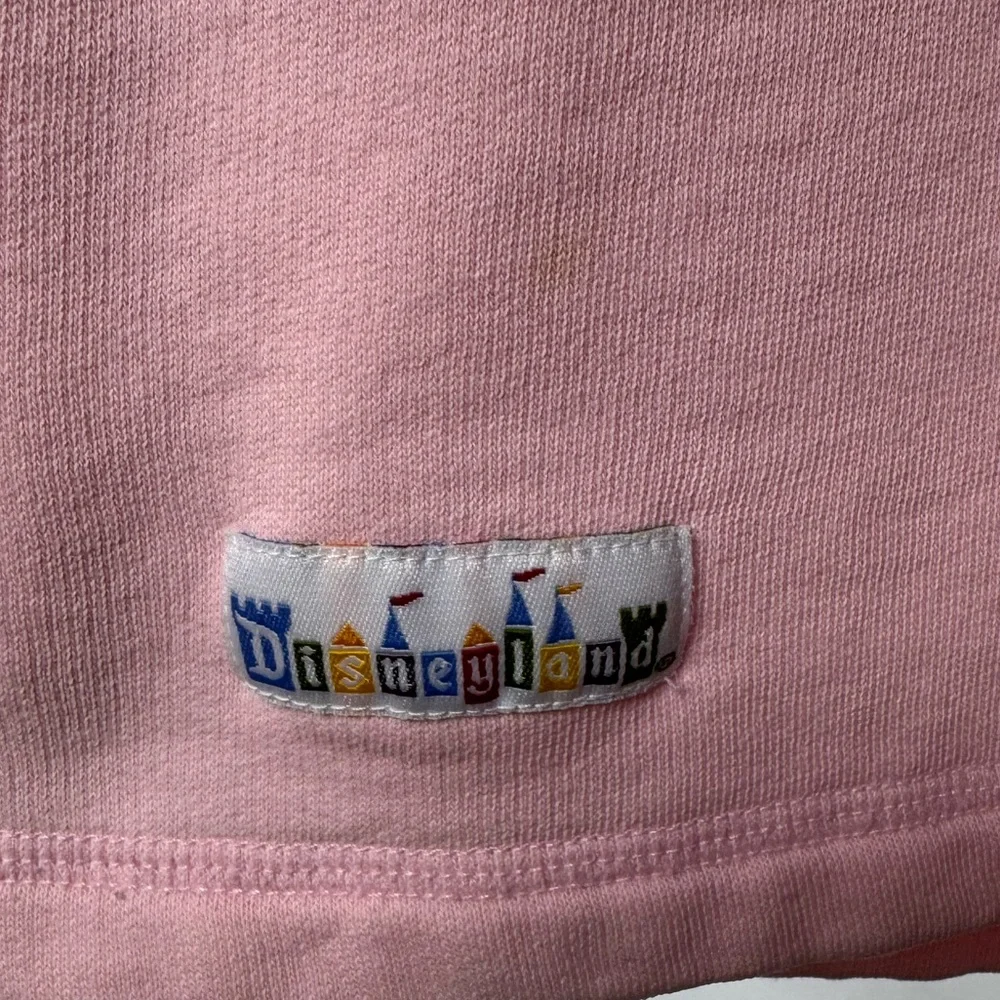 Disneyland Resort Tinkerbell 1/4 Zip Pullover‎ in Pink Size Small